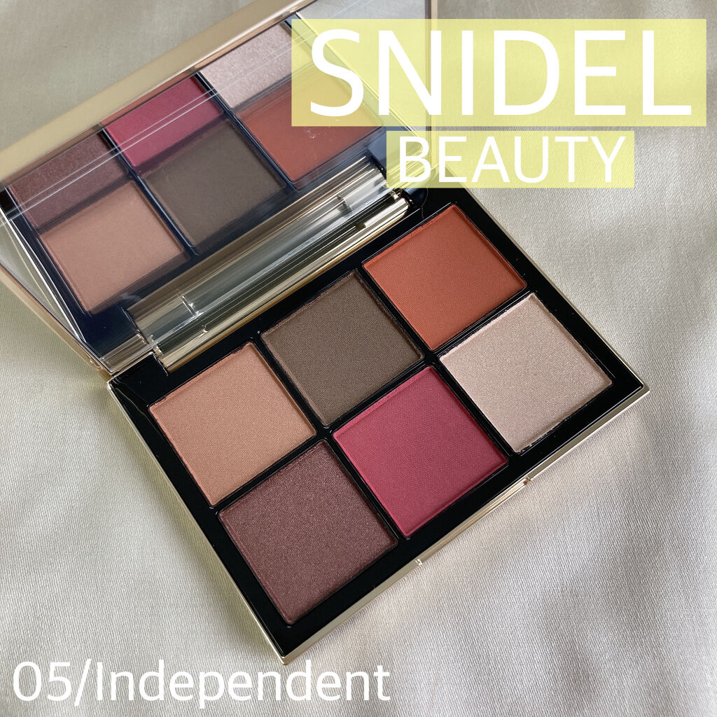 アイデザイナー 05 Independent/SNIDEL BEAUTY/アイシャドウパレットを使ったクチコミ（1枚目）
