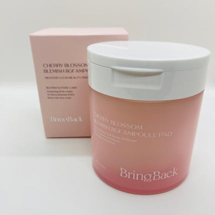 チェリーブロッサム ブレミッシュ 8GF アンプルパッド/Bring Back/トナーパッドを使ったクチコミ(2枚目)