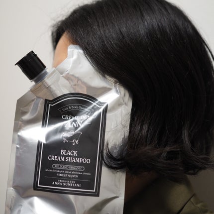 ブラッククリームシャンプー/creme de Ann/市販シャンプーを使ったクチコミ(4枚目)