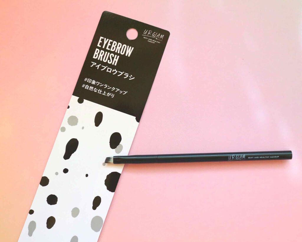 UR GLAM EYEBROW BRUSH(アイブロウブラシ)/U R GLAM/メイクブラシを使ったクチコミ(3枚目)