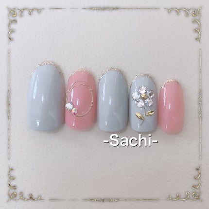 ネイル エナメル 細筆タイプ/ちふれ/マニキュアを使ったクチコミ(4枚目)