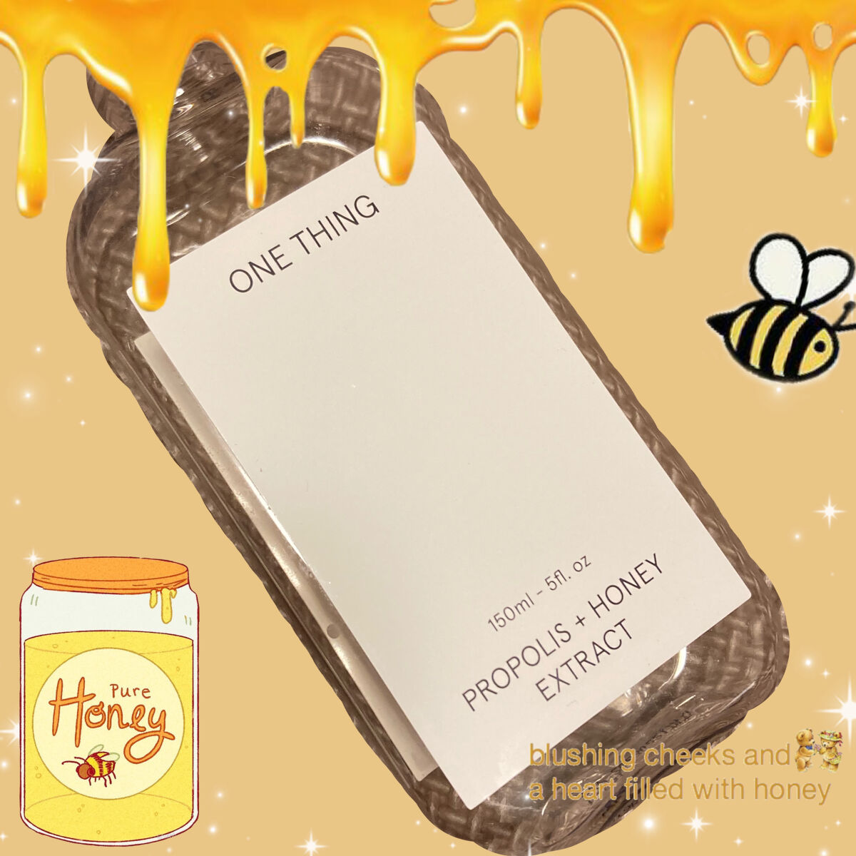 プロポリス＋ハニー化粧水/ONE THING/化粧水を使ったクチコミ（1枚目）