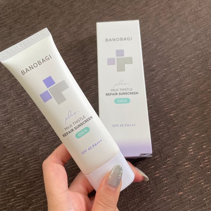 ミルクシスルリペアシカサンスクリーンプラス/BANOBAGI/日焼け止めミルクを使ったクチコミ(1枚目)