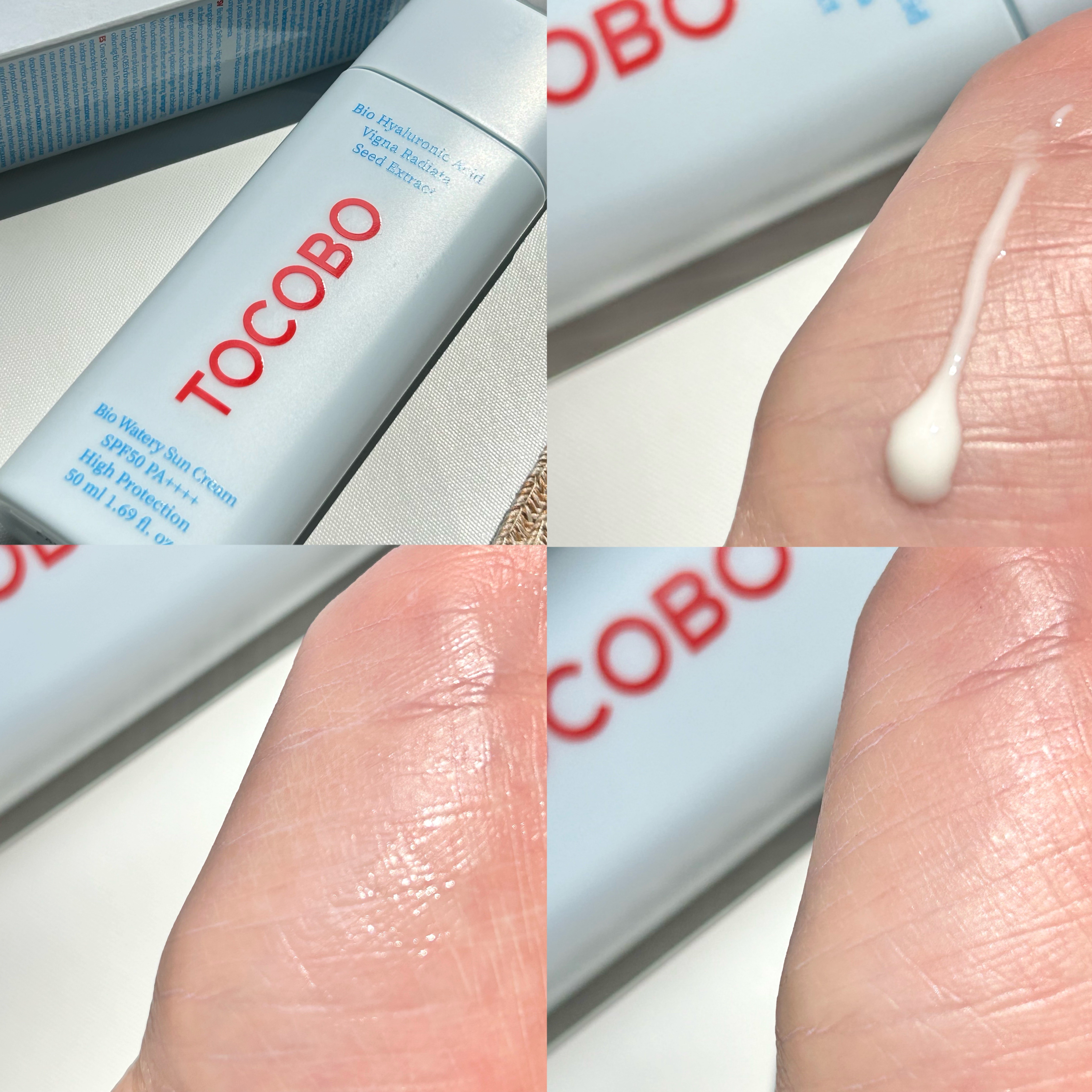 バイオウォータリーサンクリーム/TOCOBO/日焼け止めクリームを使ったクチコミ（3枚目）