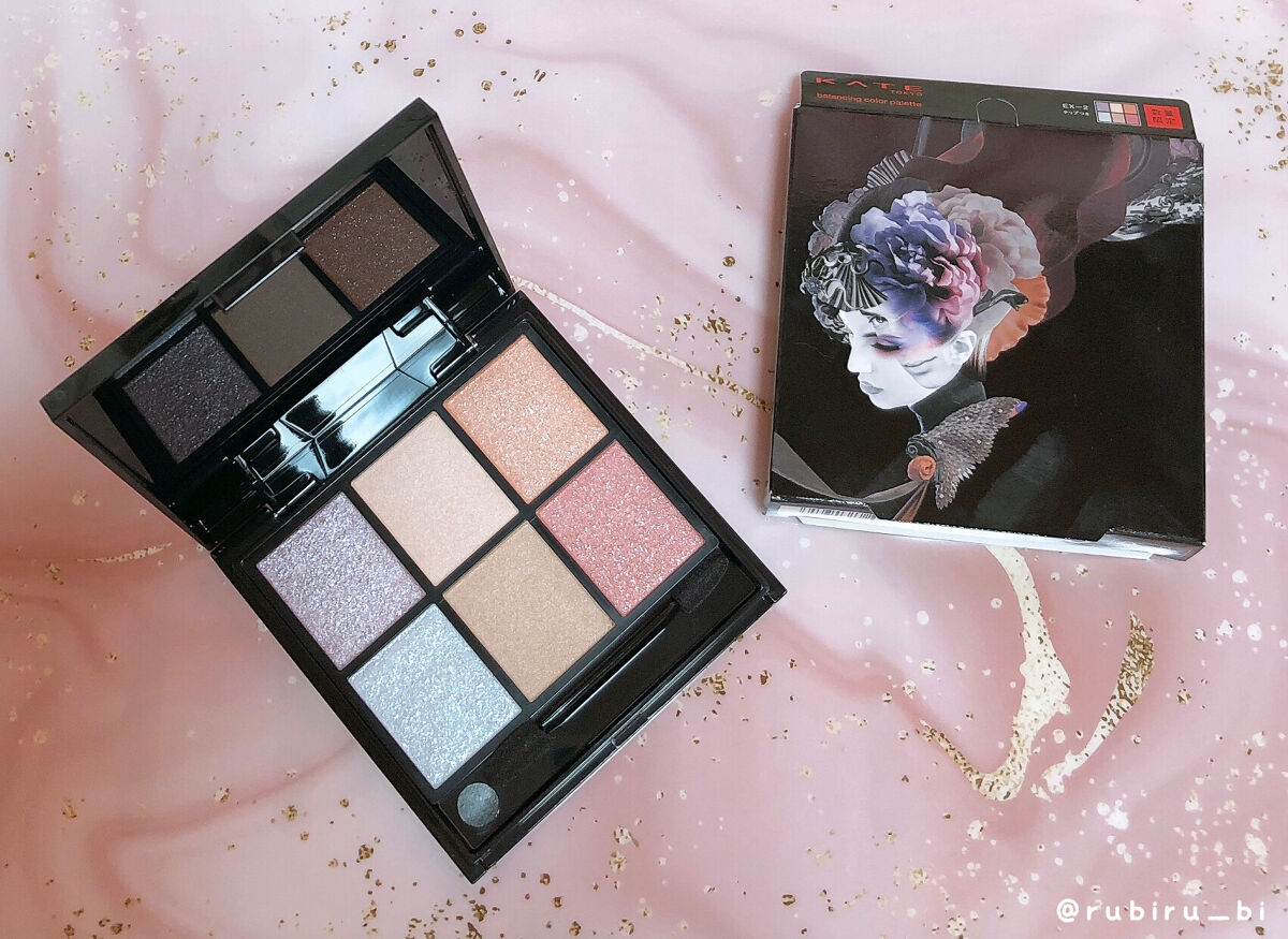 バランシングカラーパレット EX-2/KATE/アイシャドウパレットを使ったクチコミ（2枚目）
