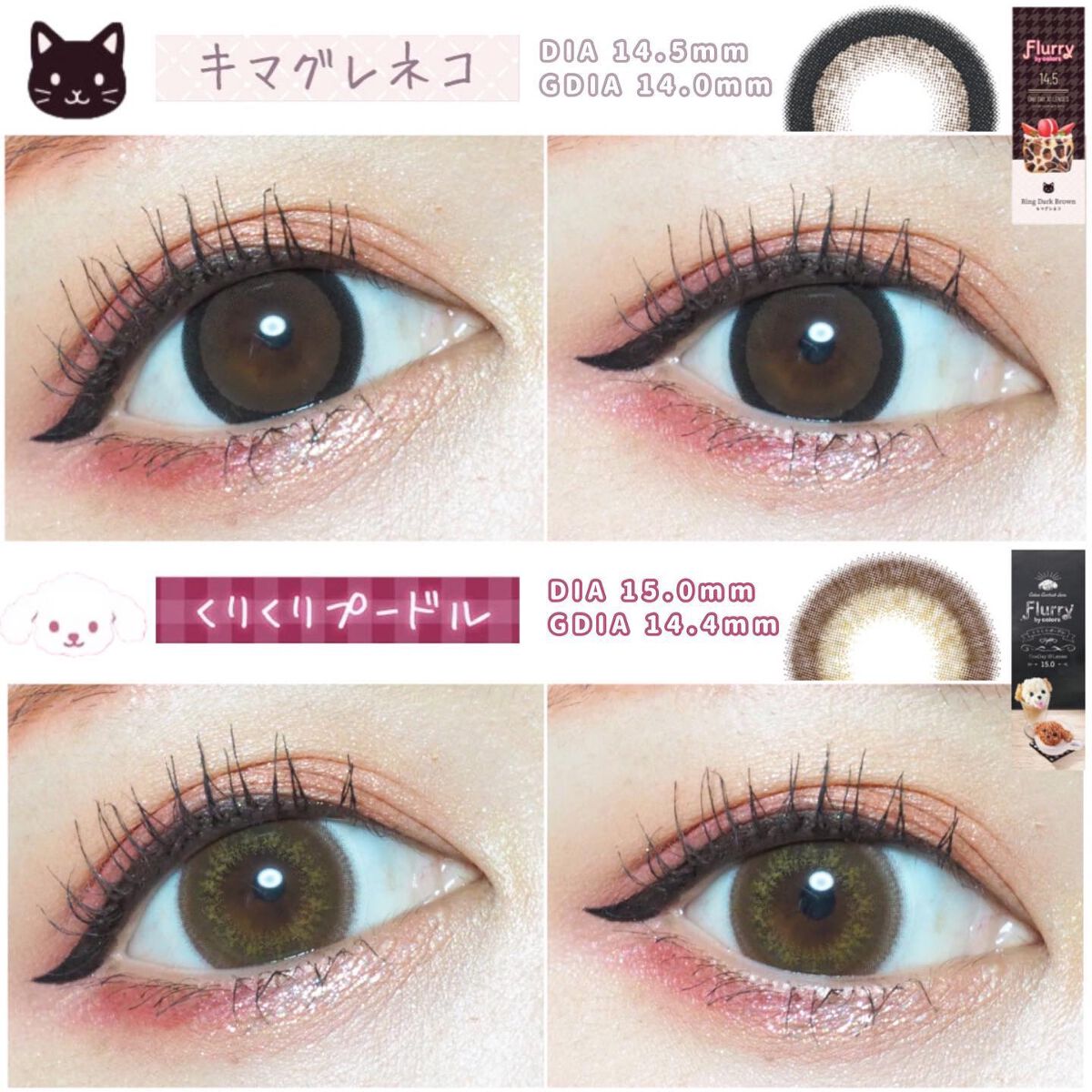 みーこ on LIPS 「#明日花キララちゃんプロデュース🤍#フルーリーワンデー全色レビ..」(5枚目)