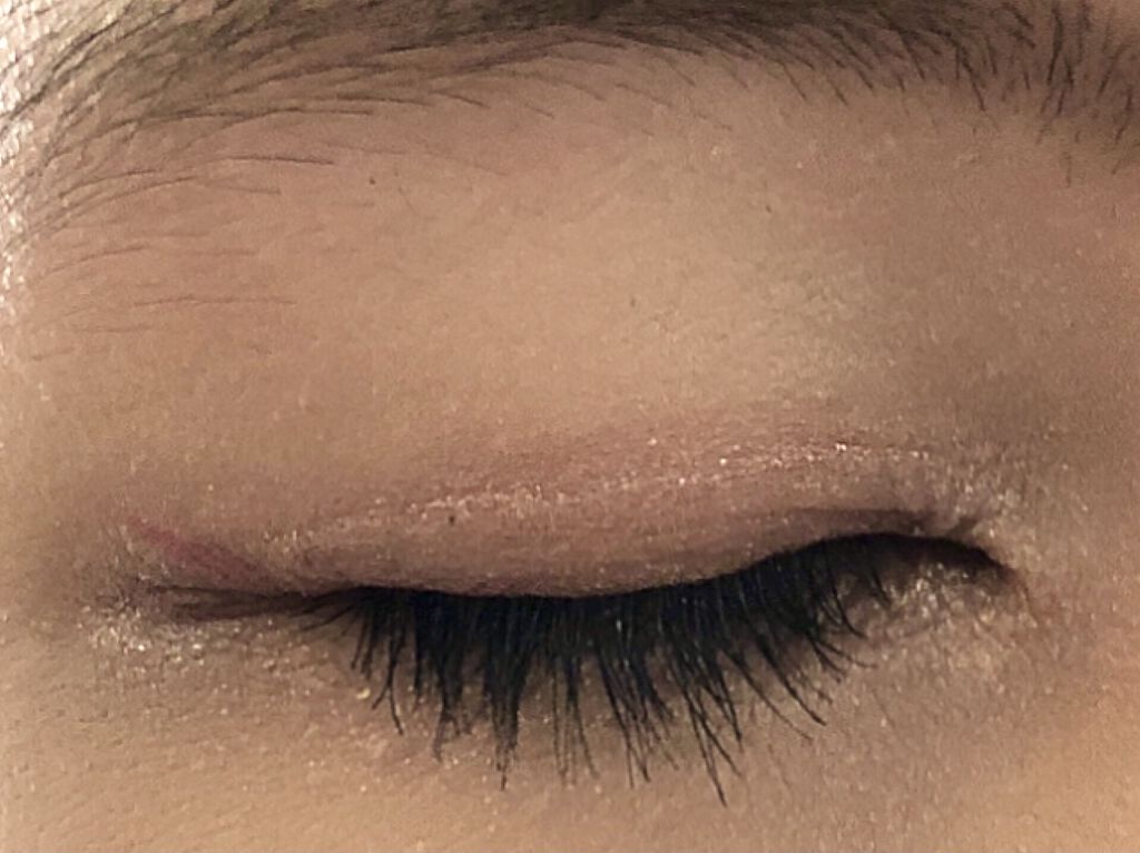 1DAY TATTOO プロキャスト ザ・アイライナー RP ローズピンク/K-パレット/リキッドアイライナーを使ったクチコミ（1枚目）