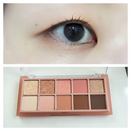 ベターザンパレット/rom&nd/アイシャドウパレットを使ったクチコミ(2枚目)