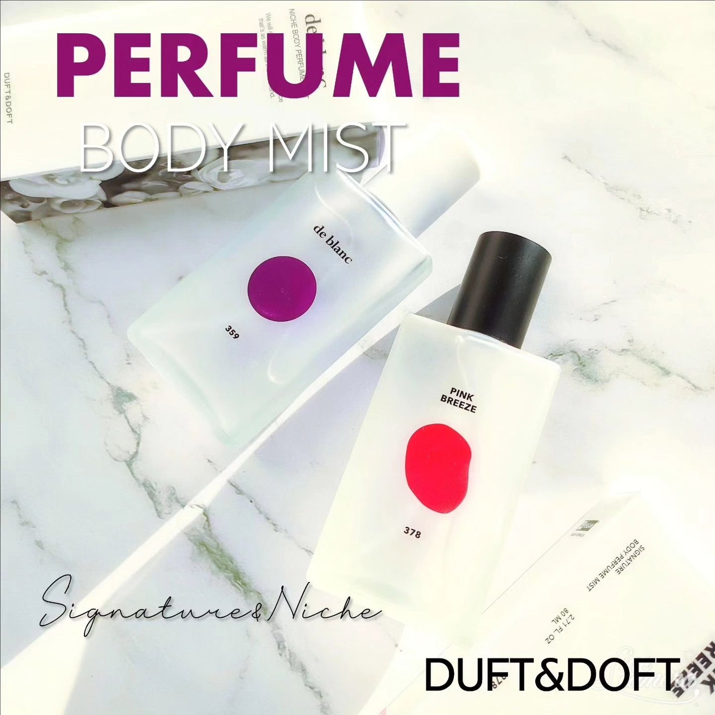 ボディパフュームミスト ピンクブリーズ/DUFT&DOFT/香水(レディース)を使ったクチコミ(1枚目)