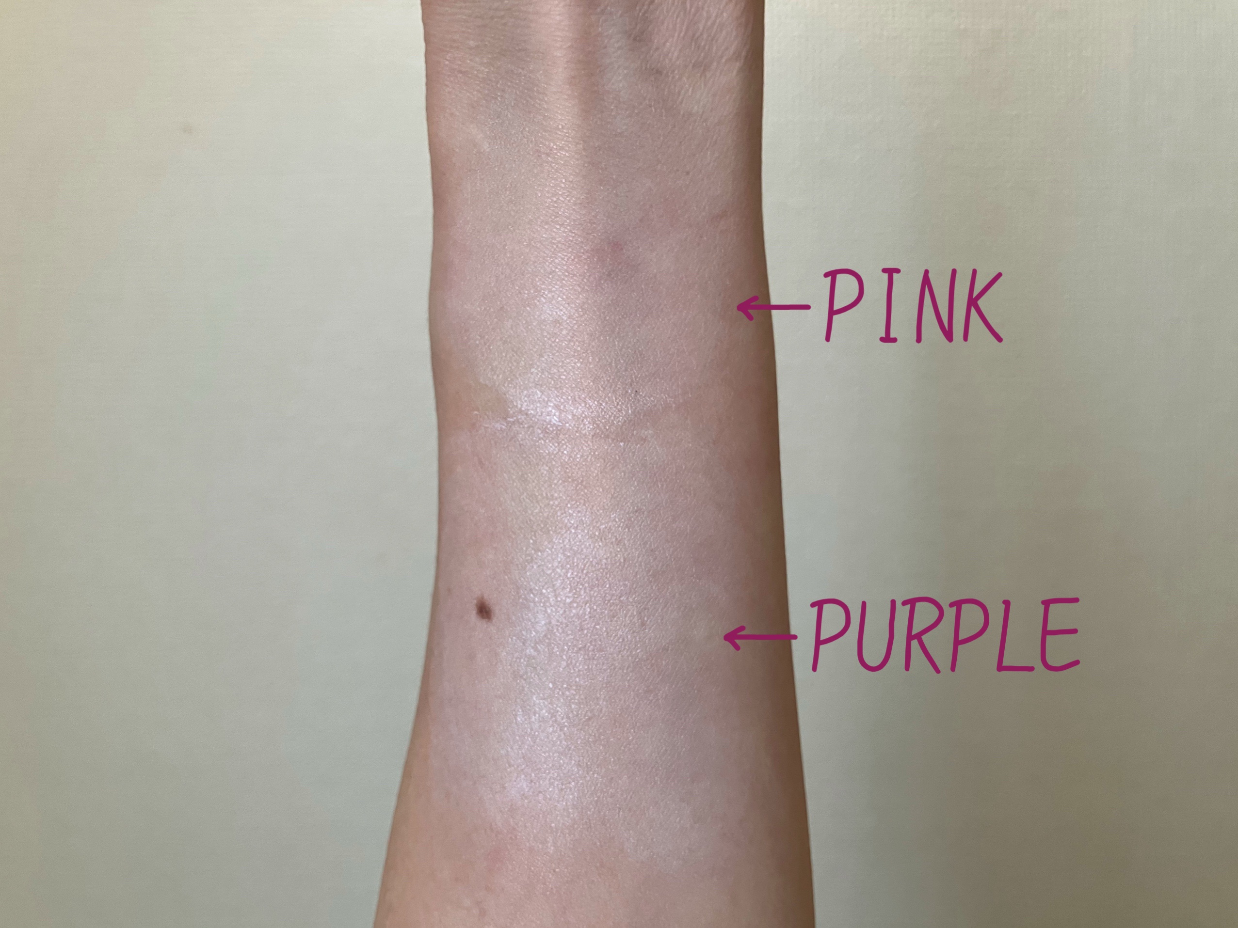 ダルバ ウォータフル トーンアップ サンクリーム(パープル)/ダルバ/日焼け止めクリームを使ったクチコミ（3枚目）