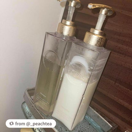 プルント モイストリッチ美容液シャンプー/モイストリッチリペア美容液トリートメント/Purunt./市販シャンプーを使ったクチコミ(2枚目)