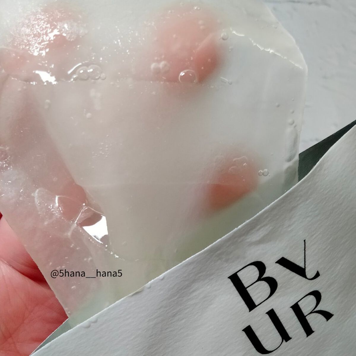 プランプハニー アクアセラムマスク 27ml×4枚セット/ByUR/シートマスク・パックを使ったクチコミ（3枚目）