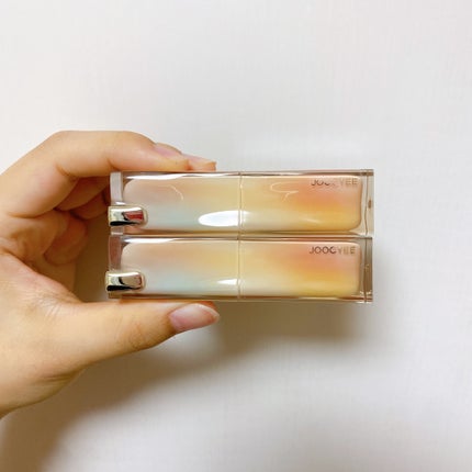 Joocyee グレーズフィルムルージュ/Joocyee/口紅を使ったクチコミ(4枚目)