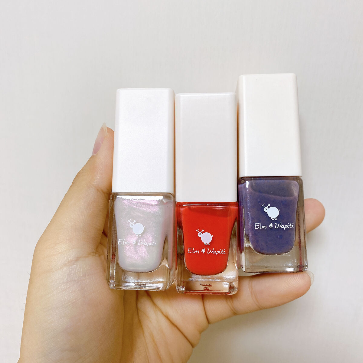 フラッフィーネイル/elm&wapiti/マニキュアを使ったクチコミ（1枚目）