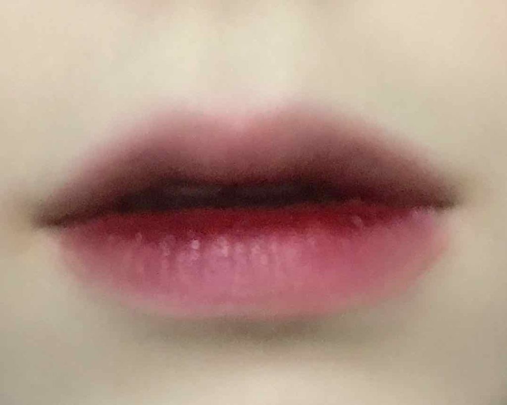 ディアダーリン ウォータージェルティント/ETUDE/リップティントを使ったクチコミ（3枚目）