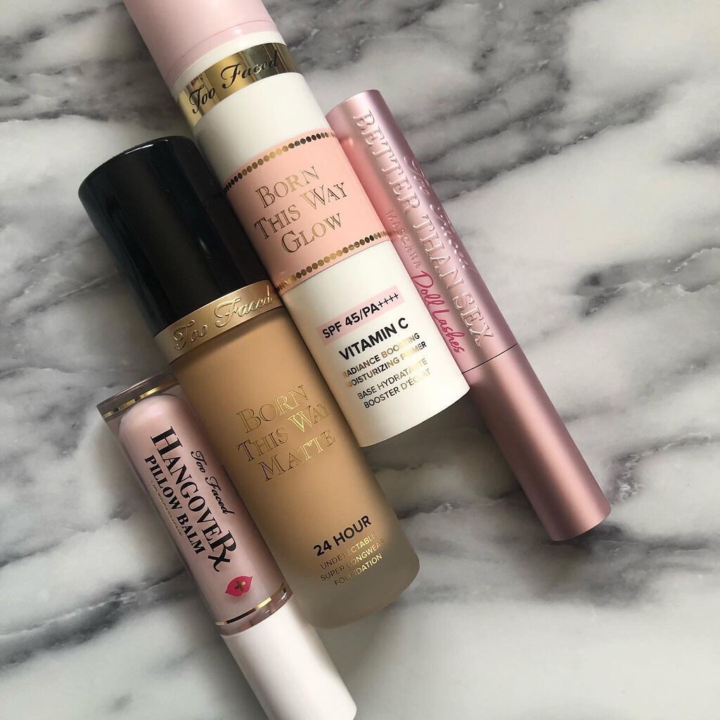 ボーン ディス ウェイ アンディテクタブル 24H マット ファンデーション/Too Faced/リキッドファンデーションを使ったクチコミ（1枚目）