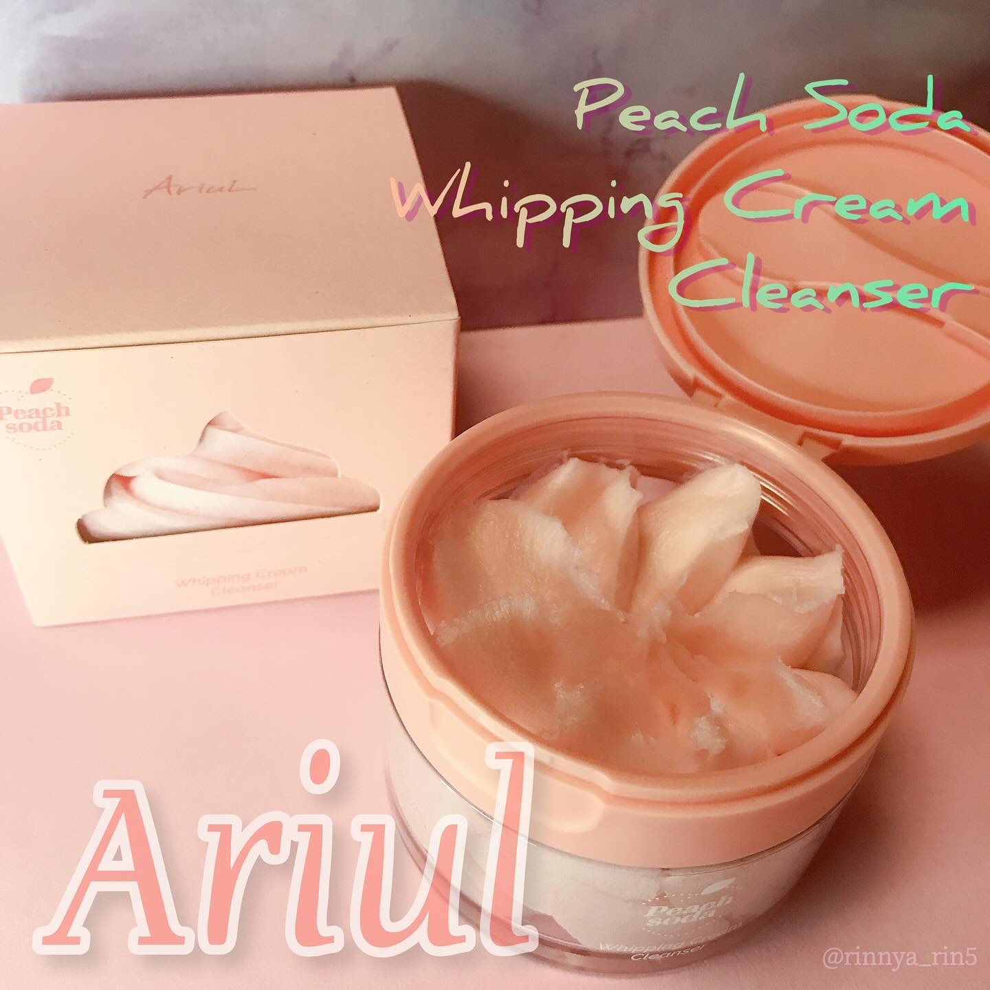 アリウル ピーチソーダホイッピングクリームクレンザー/Ariul/洗顔フォームを使ったクチコミ（2枚目）