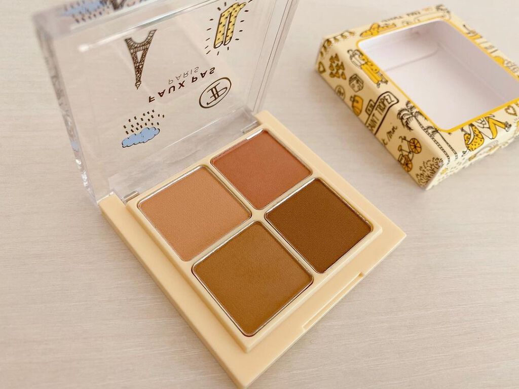 MOTD シャドーパレット/FAUX PAS PARIS/アイシャドウパレットを使ったクチコミ(2枚目)