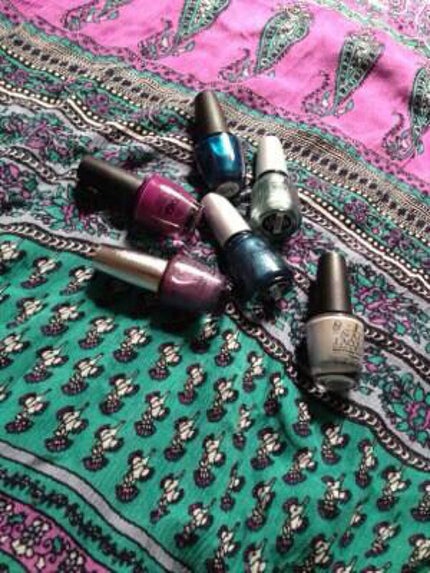 Nail Lacquer with Hardeners/China Glaze/マニキュアを使ったクチコミ(3枚目)