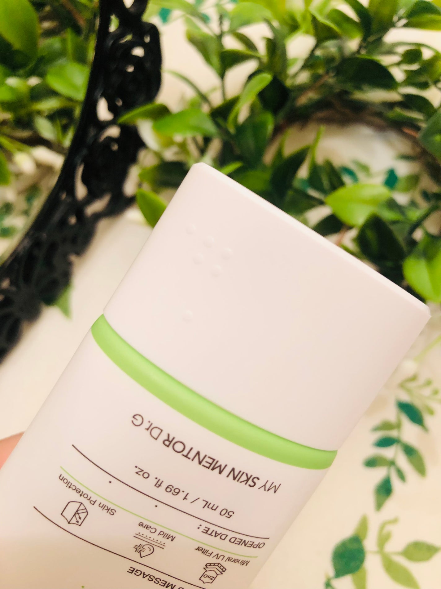 グリーンマイルドアップサンプラス/Dr.G/日焼け止めクリームを使ったクチコミ(2枚目)