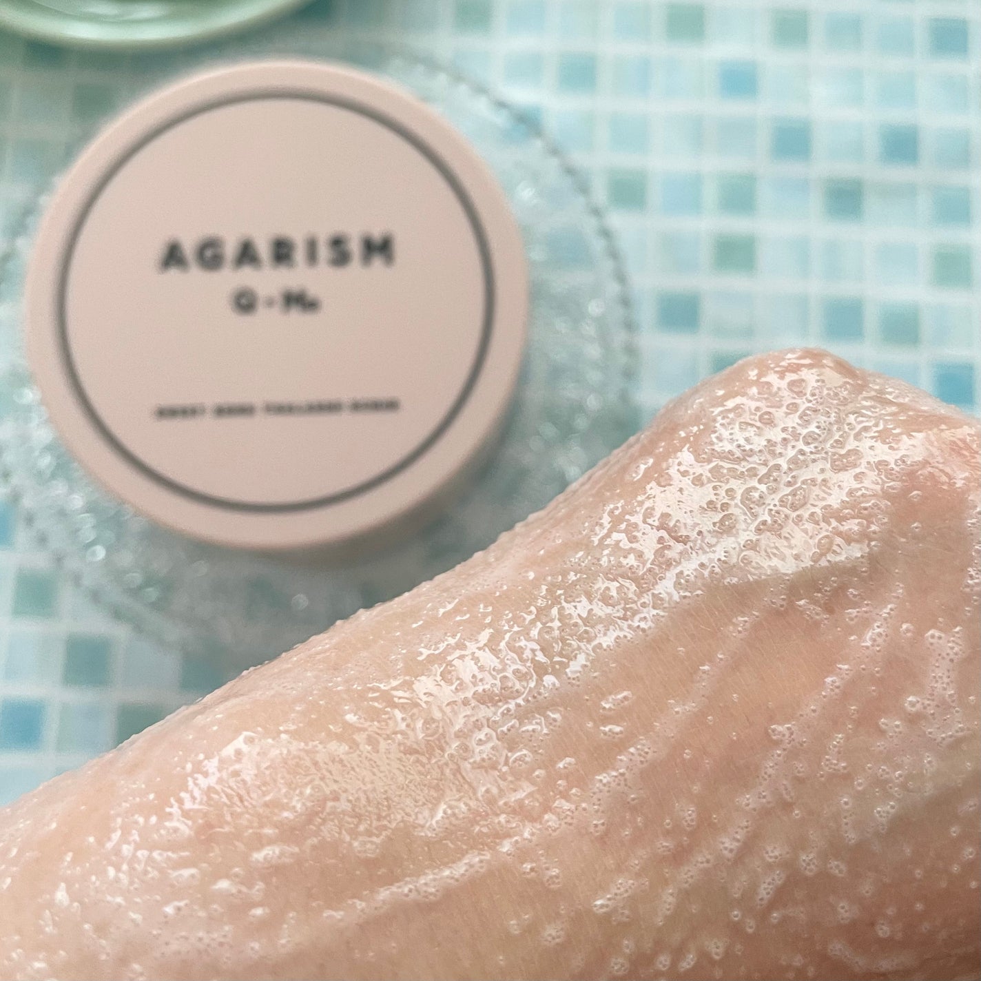 Q+Me スウィート ボム タラソ スクラブ/AGARISM/バスト・ヒップケアを使ったクチコミ(6枚目)