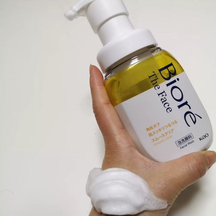 ビオレ ザフェイス 泡洗顔料 スムースクリア/ビオレ/泡洗顔を使ったクチコミ(3枚目)