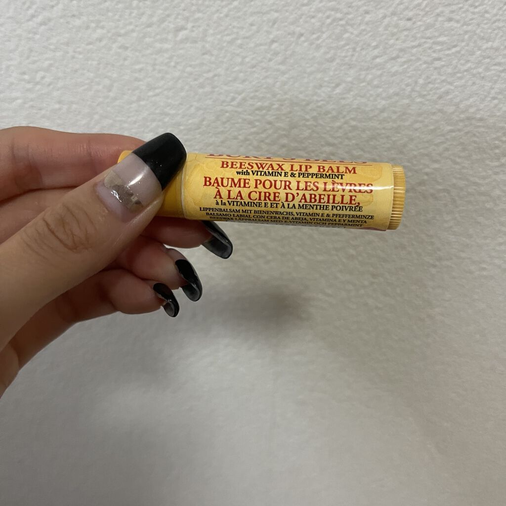 ビーズワックスリップバーム/BURT'S BEES/リップバームを使ったクチコミ（2枚目）