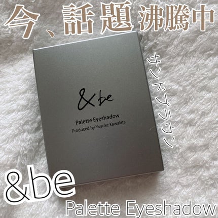 パレットアイシャドウ/&be/アイシャドウパレットを使ったクチコミ(1枚目)