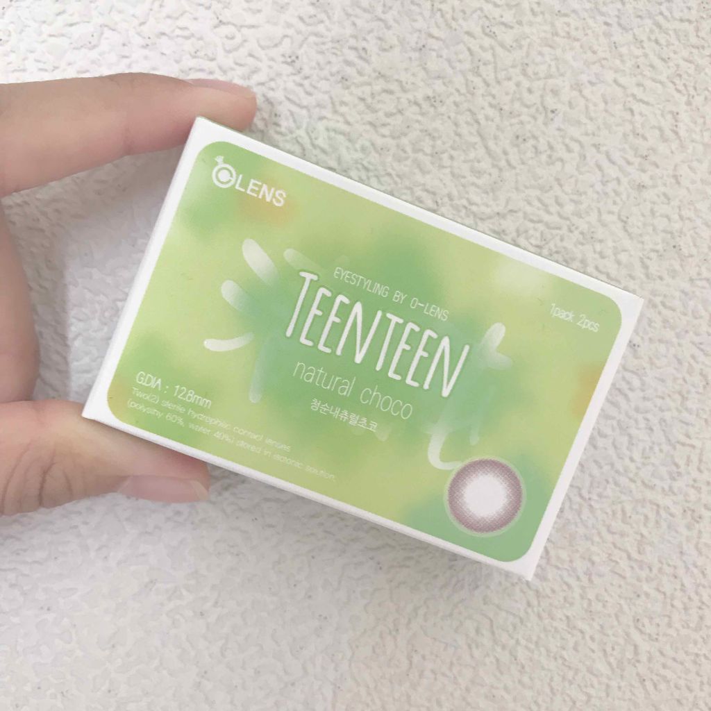 ティーンティーン/OLENS/カラーコンタクトレンズを使ったクチコミ(1枚目)