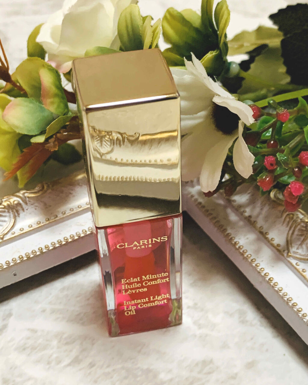 コンフォート リップオイル /CLARINS/リップグロスを使ったクチコミ（2枚目）