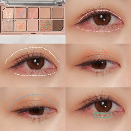 MDショールモーメント アイシャドウパレット/mude/アイシャドウパレットを使ったクチコミ(5枚目)