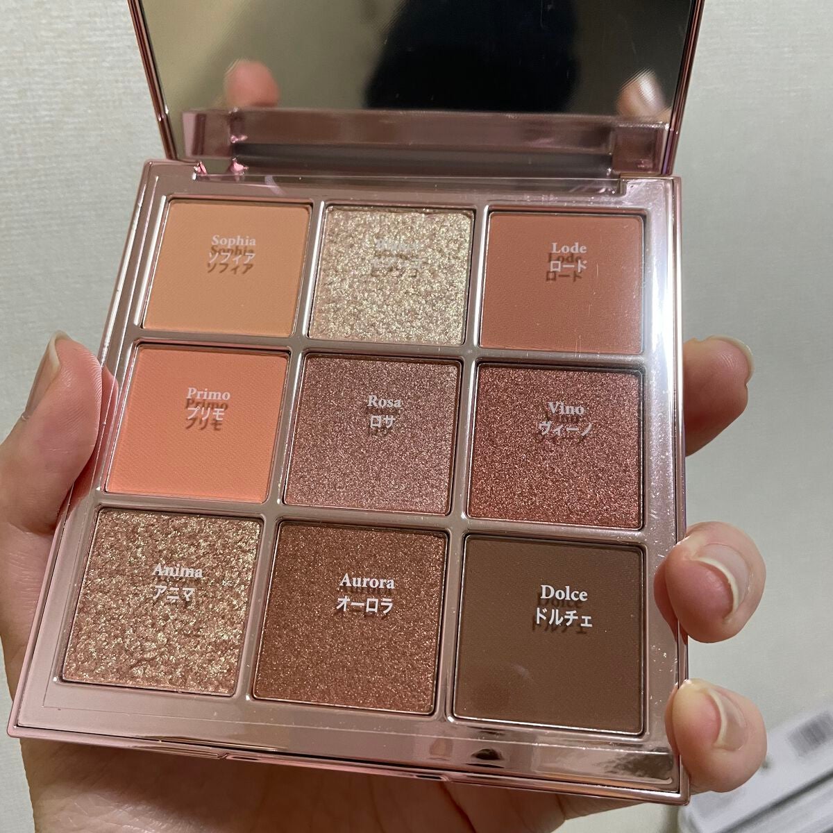 The Bella collection eyeshadow palette/CELEFIT/アイシャドウパレットを使ったクチコミ(1枚目)