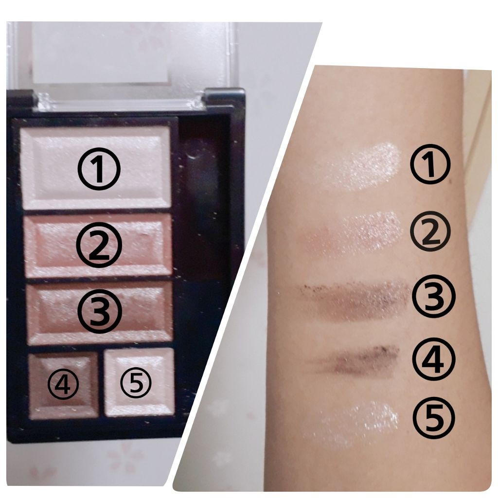 ショコラスウィート アイズ/リンメル ロンドン/アイシャドウパレットを使ったクチコミ（2枚目）