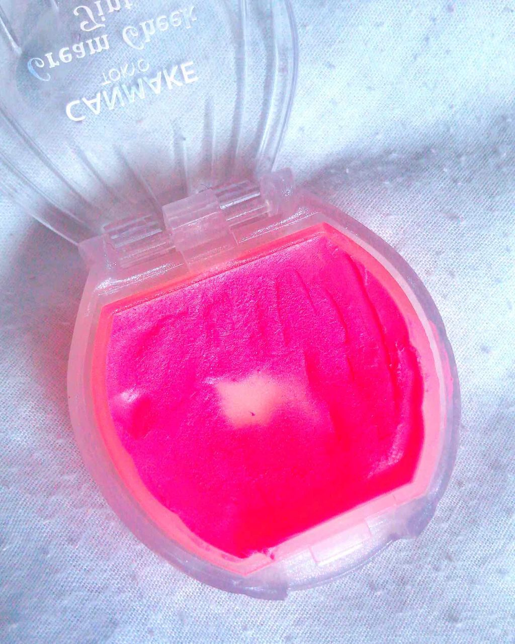 クリームチーク ティント 03 ピオニーメロウ/キャンメイク/ジェル・クリームチークを使ったクチコミ（2枚目）