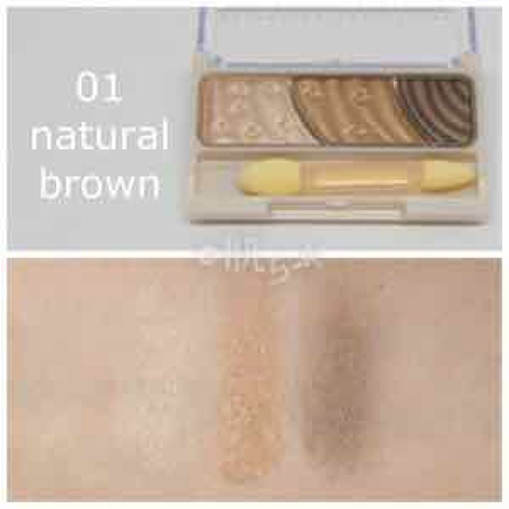 トーンアップアイシャドウ/CEZANNE/アイシャドウパレットを使ったクチコミ（1枚目）