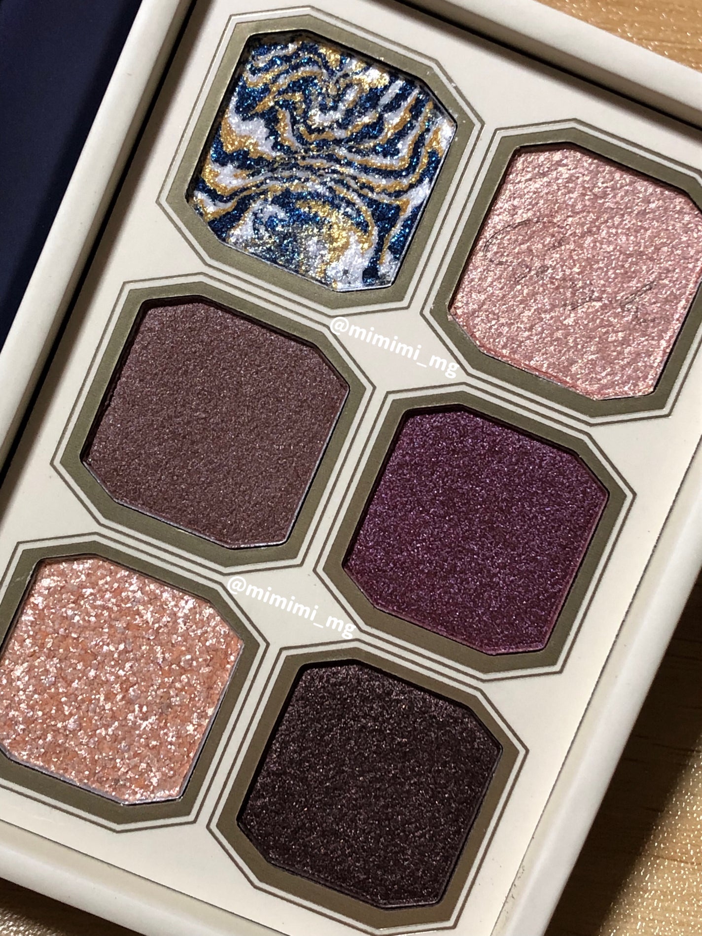 絵画アイシャドウパレット/MilleFée/アイシャドウパレットを使ったクチコミ(2枚目)