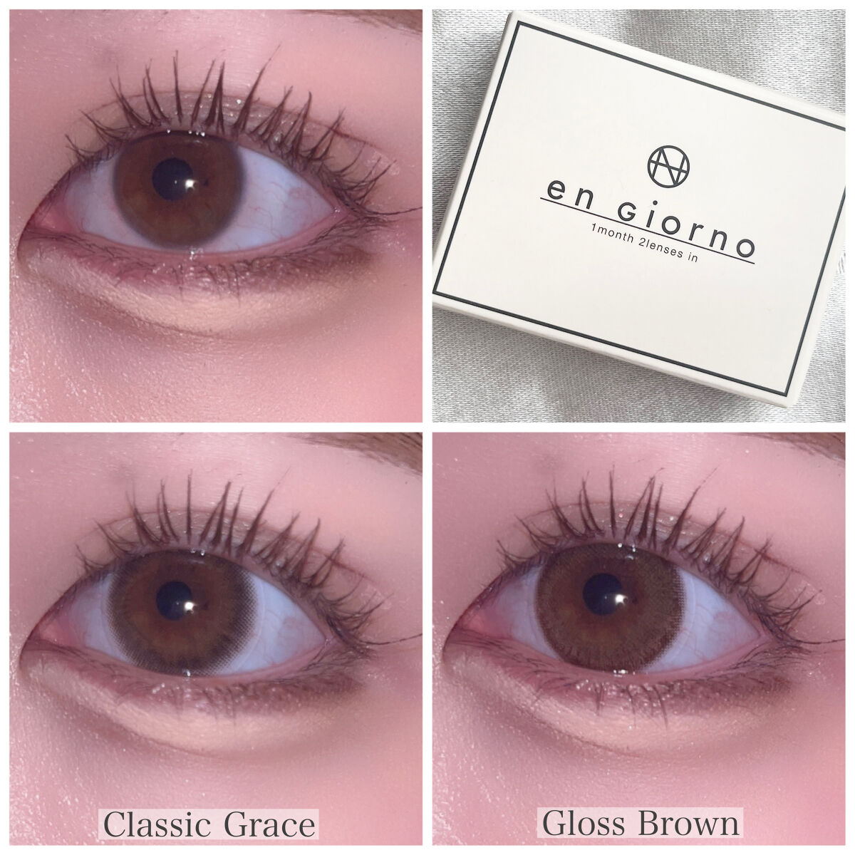 アンジョルノ/en Giorno/カラーコンタクトレンズを使ったクチコミ（3枚目）