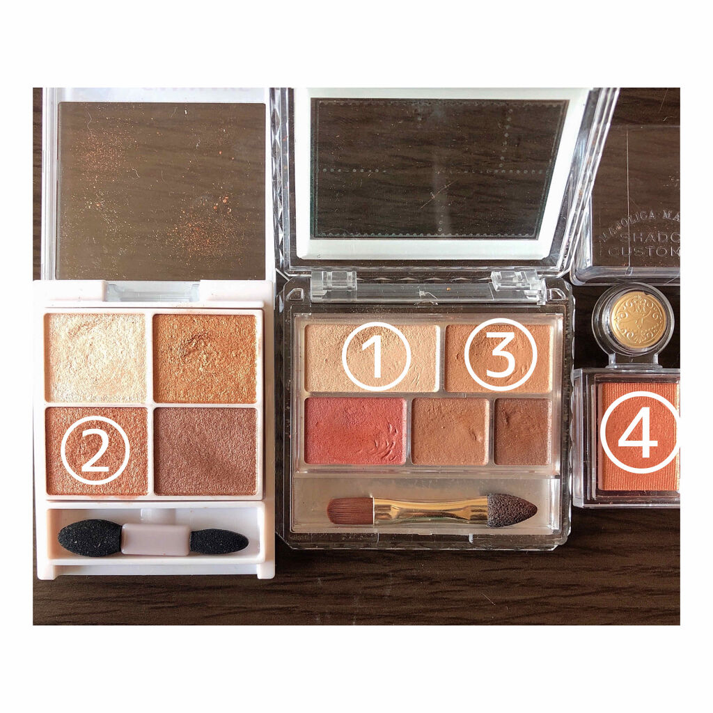 パーフェクトマルチアイズ/キャンメイク/アイシャドウパレットを使ったクチコミ（3枚目）