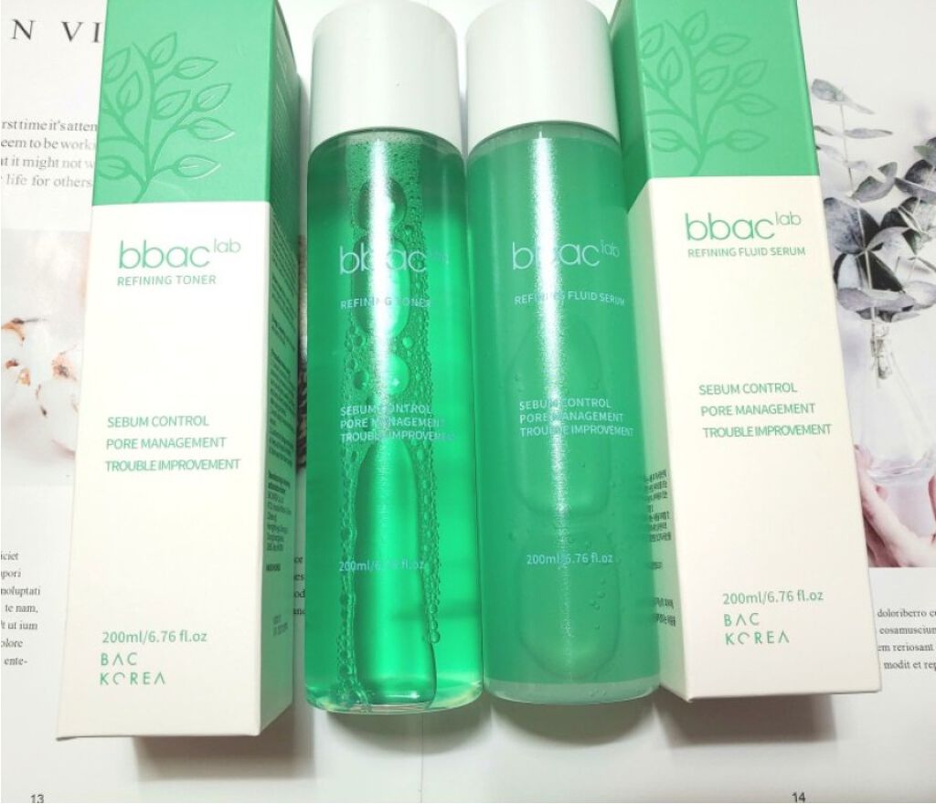 REFINING TONER/BBACLAB/化粧水を使ったクチコミ(1枚目)