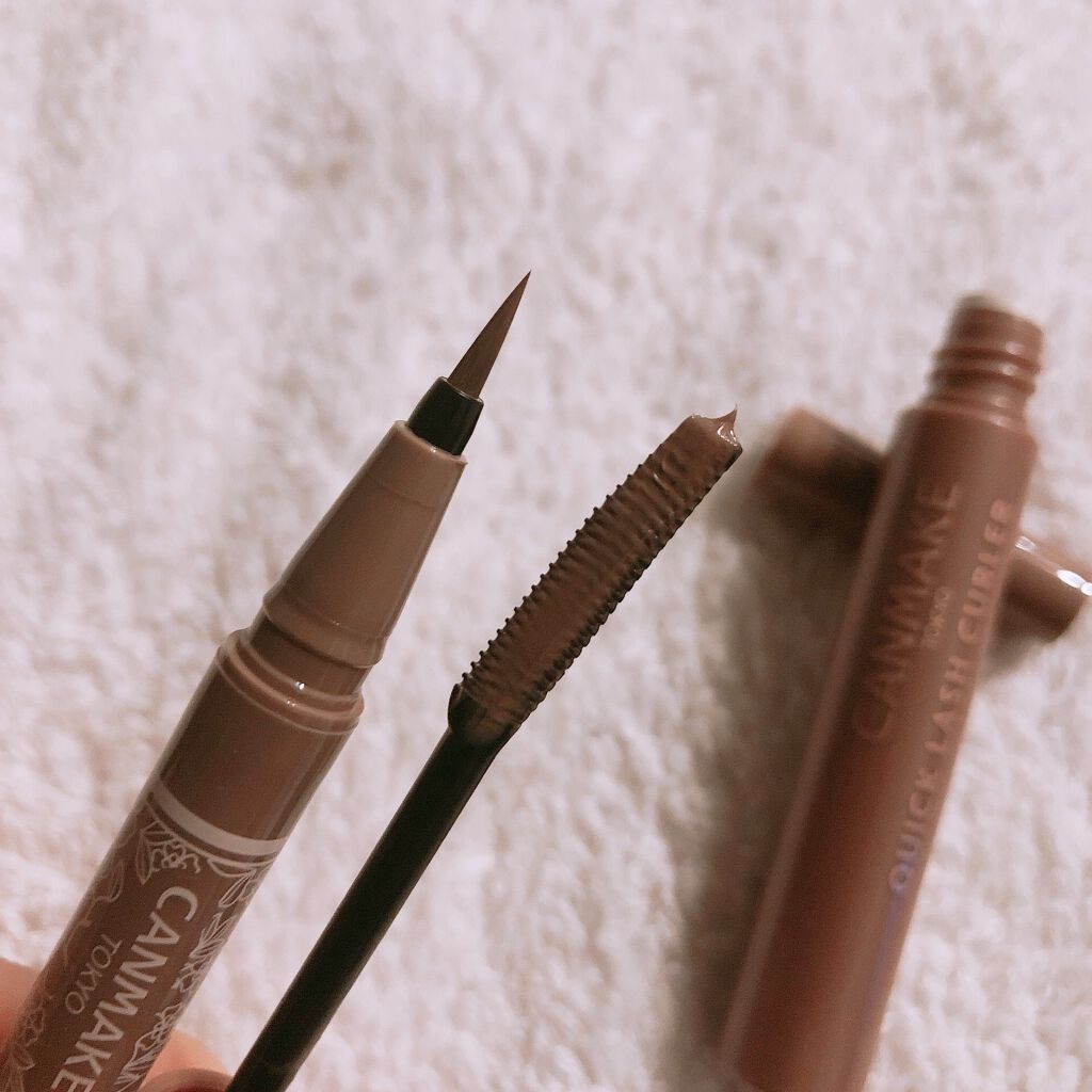 クイックラッシュカーラー/キャンメイク/マスカラ下地を使ったクチコミ（3枚目）