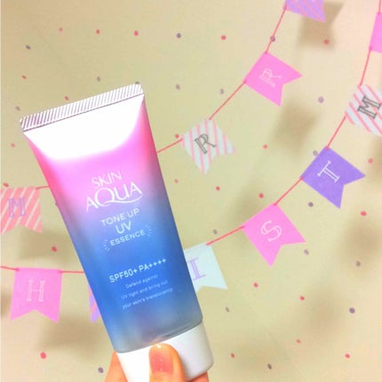 スキンアクア トーンアップUVエッセンス/スキンアクア/日焼け止めクリームを使ったクチコミ(1枚目)