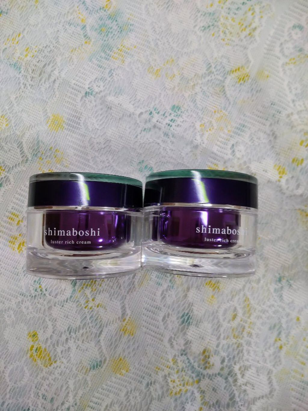 ラスターリッチクリーム/shimaboshi/フェイスクリームを使ったクチコミ（2枚目）