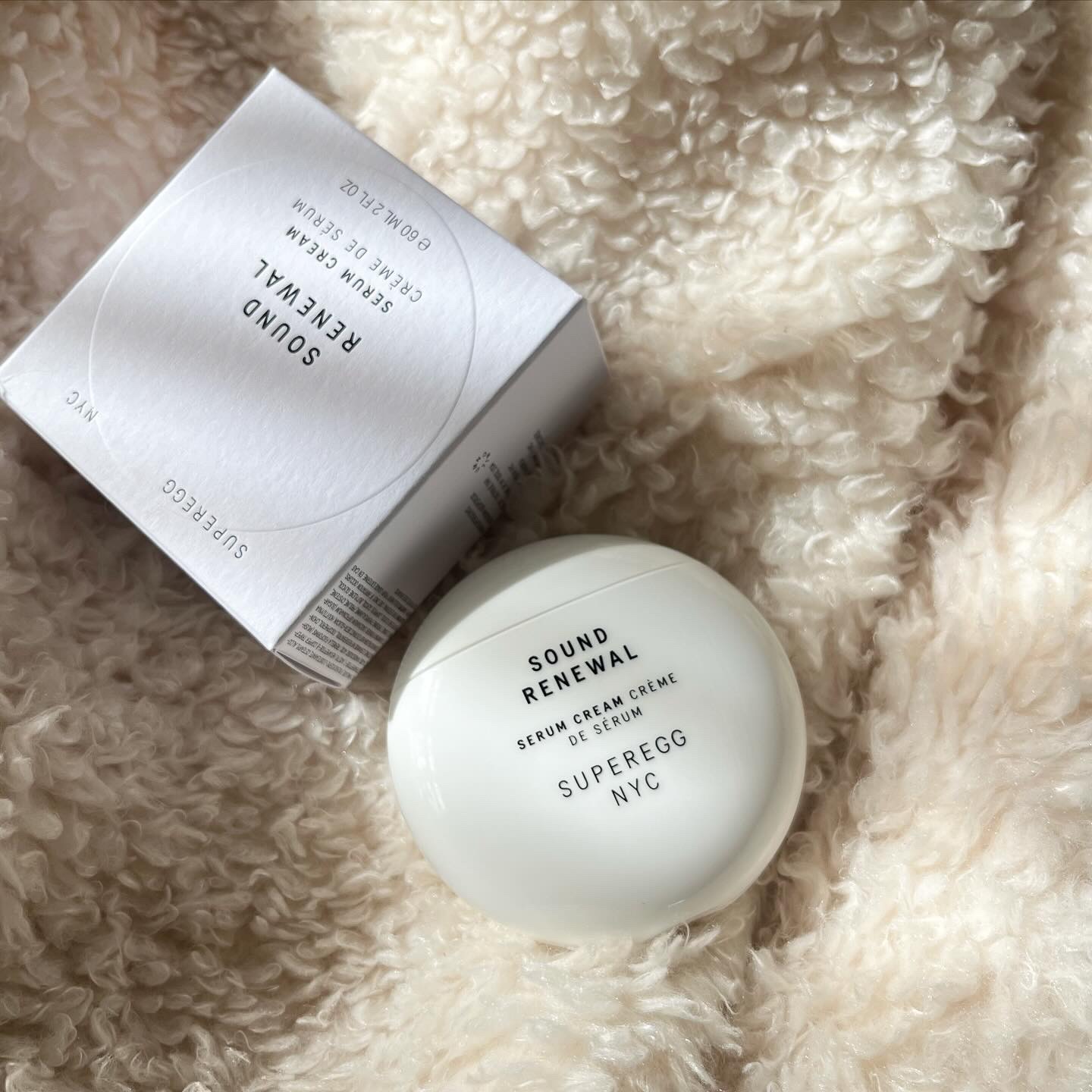 サウンド リニューアル セラムクリーム/SUPEREGG /フェイスクリームを使ったクチコミ（2枚目）