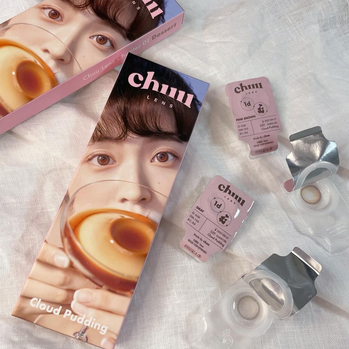 Cloud Pudding /chuu LENS/カラーコンタクトレンズを使ったクチコミ(5枚目)