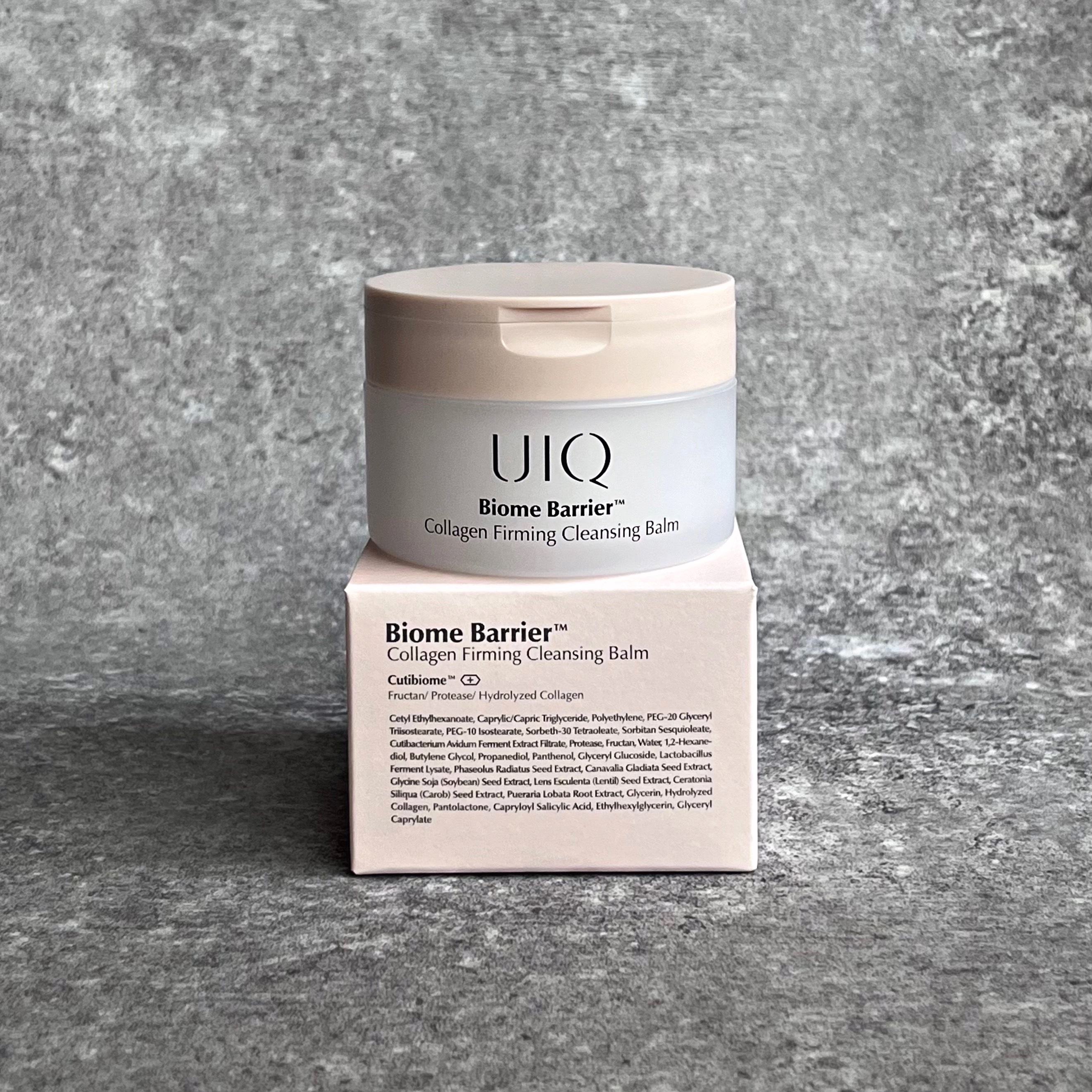 バイオームバリアコラーゲンファーミングクレンジングバーム/UIQ/クレンジングバームを使ったクチコミ（2枚目）