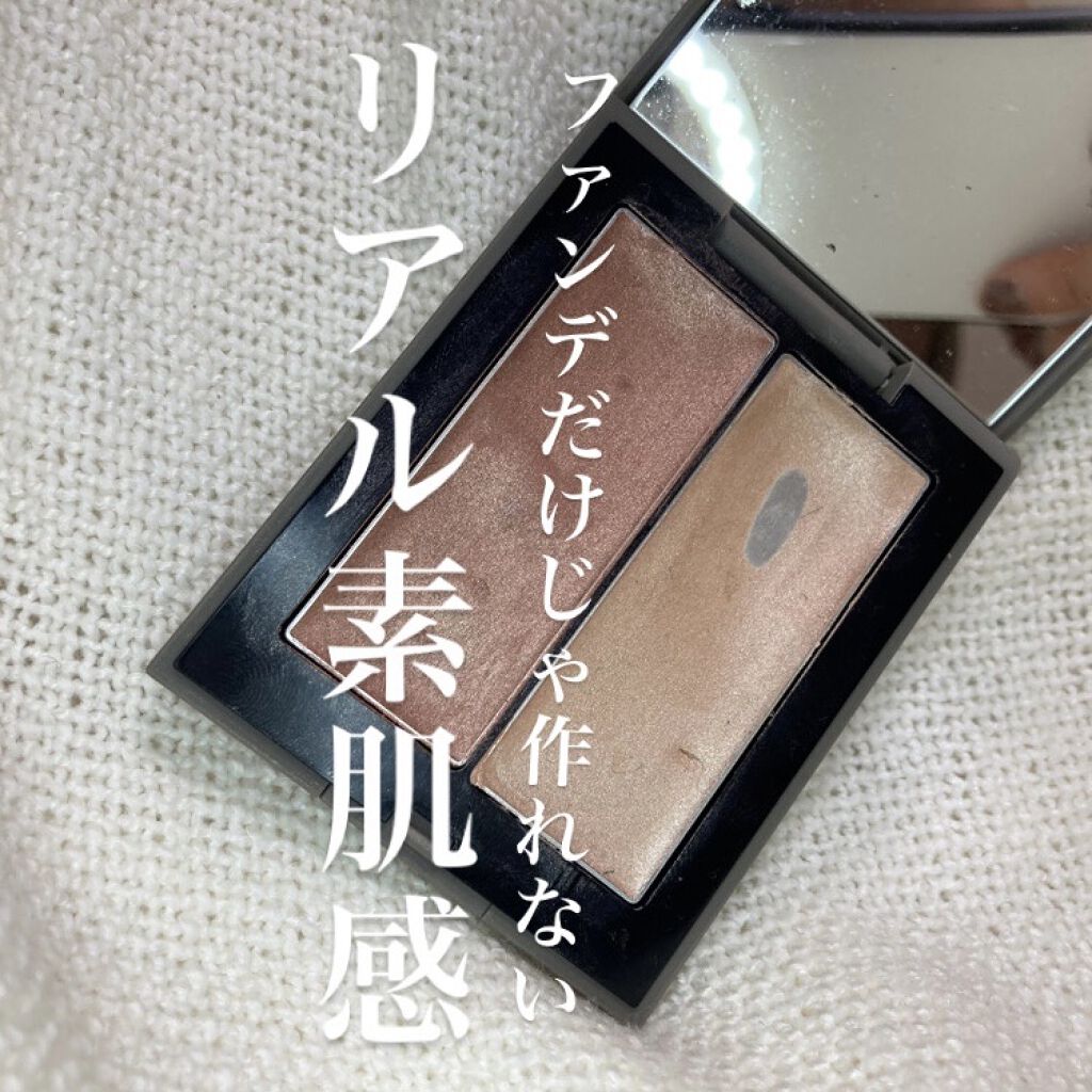 THREE シマリング グロー デュオ/THREE/クリームハイライトを使ったクチコミ（1枚目）