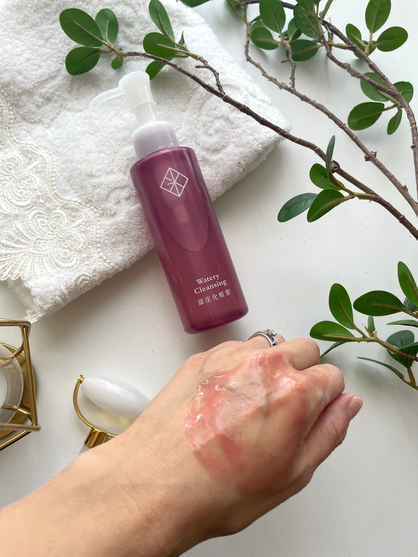 ウォータリークレンジング/銀座化粧堂/クレンジングウォーターを使ったクチコミ(3枚目)