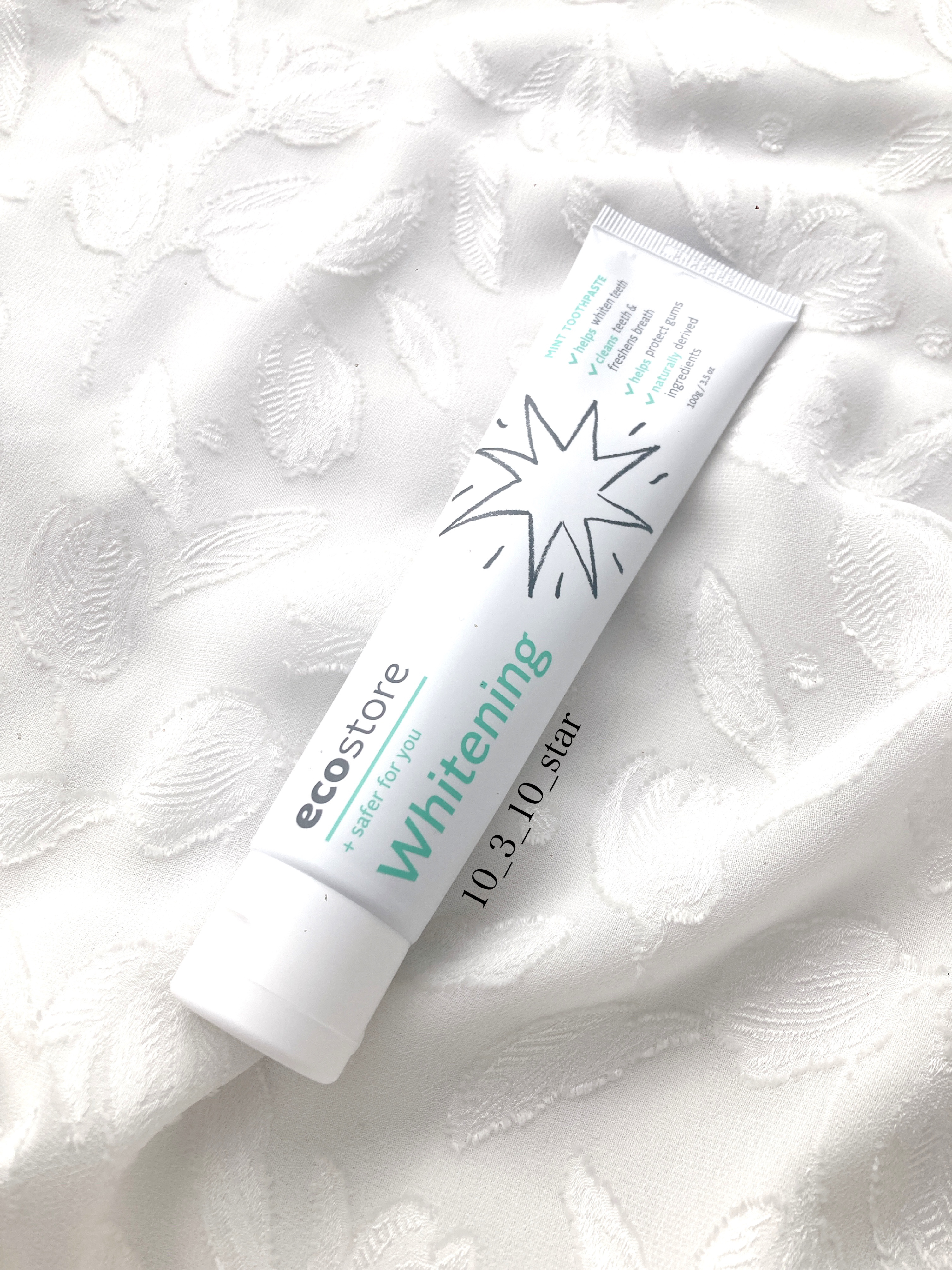 トゥースペースト＜ホワイトニング＞/ecostore/歯磨き粉を使ったクチコミ（1枚目）