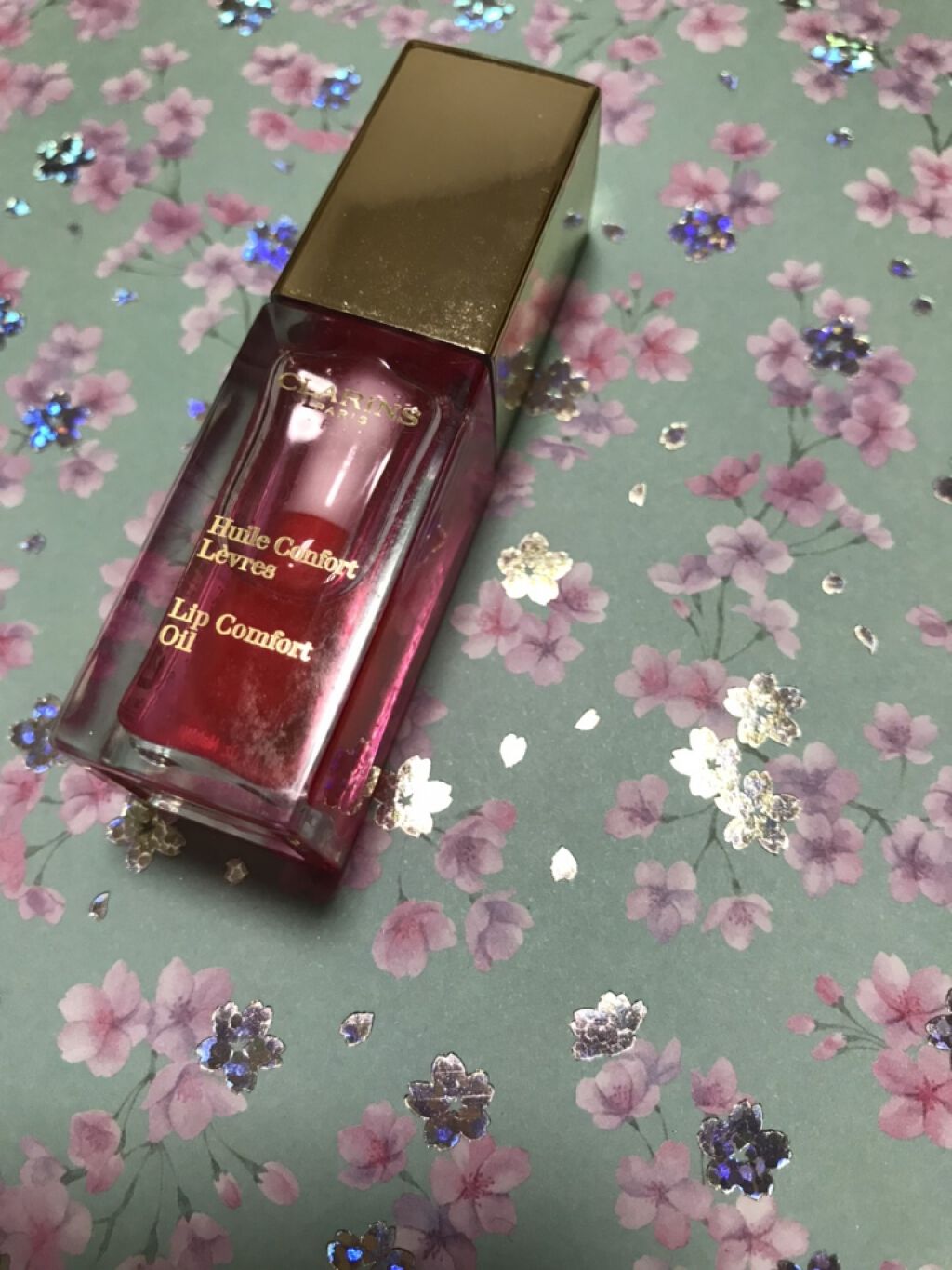 コンフォート リップオイル /CLARINS/リップグロスを使ったクチコミ(1枚目)