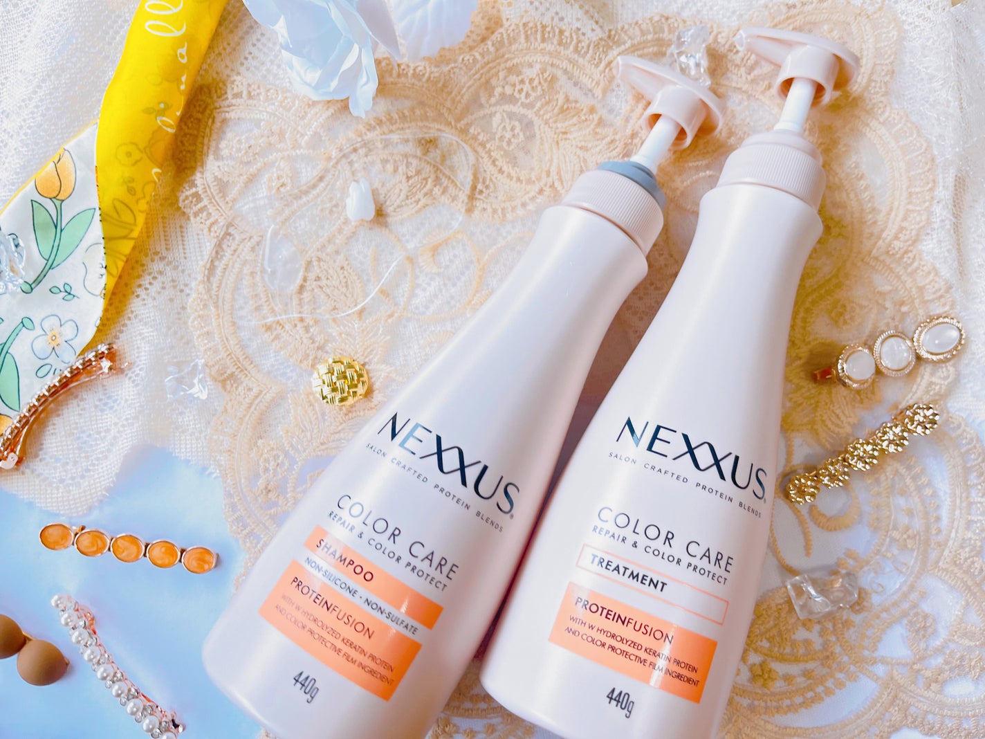 ネクサス リペア&カラープロテクト シャンプー/トリートメント/NEXXUS(ネクサス)/市販シャンプーを使ったクチコミ(2枚目)